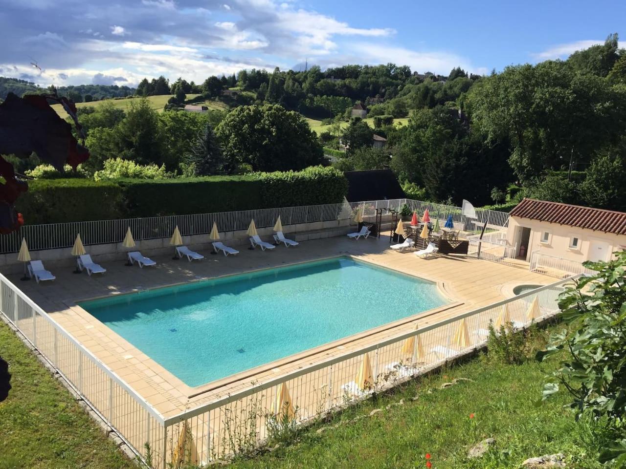 Le N4 Des Hauts De Sarlat, Clim Piscine Parking エクステリア 写真