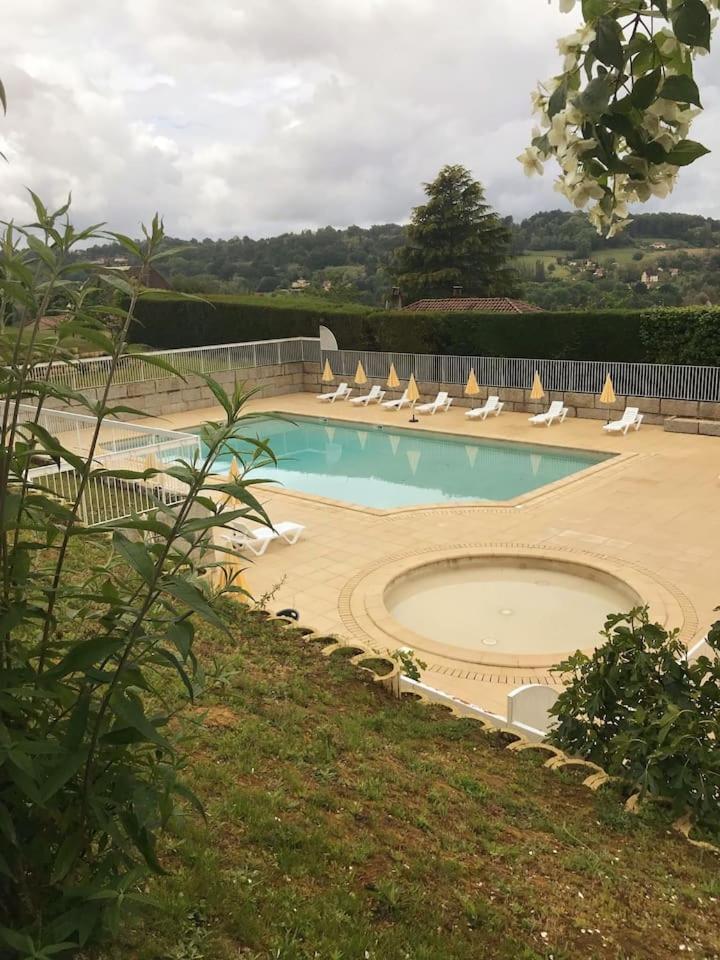 Le N4 Des Hauts De Sarlat, Clim Piscine Parking エクステリア 写真